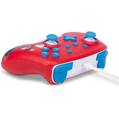 Power A Enhanced Wired Controller Woo-Hoo ! Mario (Rouge)