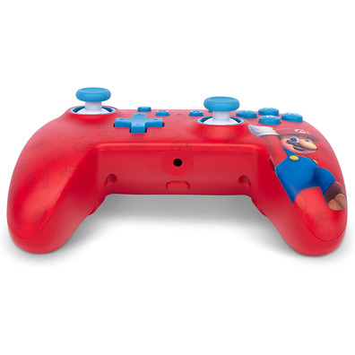 Power A Enhanced Wired Controller Woo-Hoo ! Mario (Rouge)