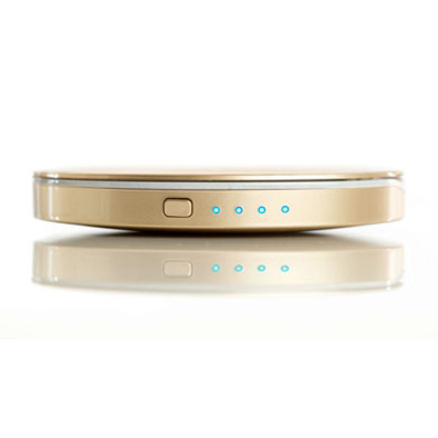 Pearl Mirror Power Bank 3000mAh Gold