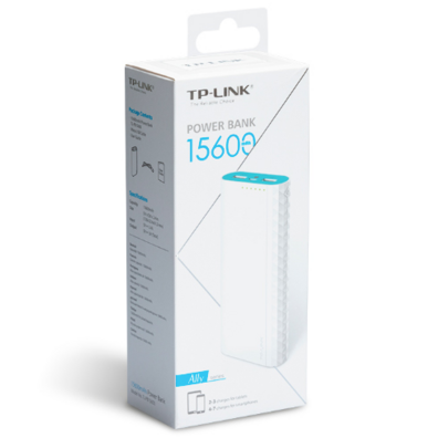Powerbank tp-link 15.600mah (5v / 2.4a) + 1p micro USB + lampe de poche