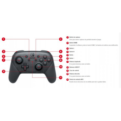 Pro Controller Commande Splaton Edition 2 + câble USB