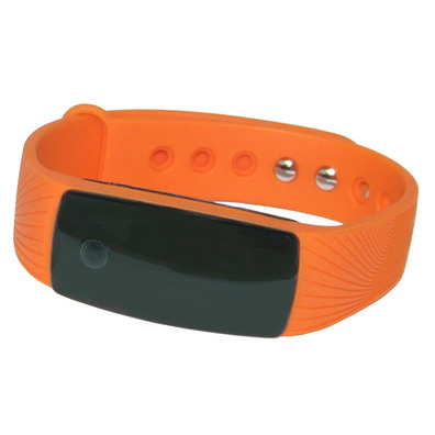 Fitness Leotec Touch Pulse Orange Bracelet