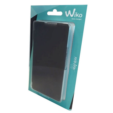 Case Wiko Rainbow Lite 4G Folio Black