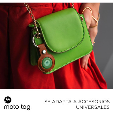 GPS Tracker Motorola Moto Tag 2.0 Pack 4 Bleu et Vert