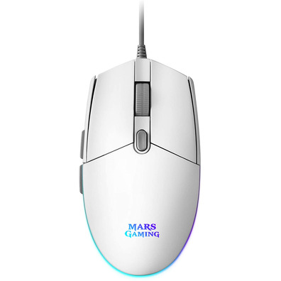 Jeu de souris Mars Gaming MMGW Blanc