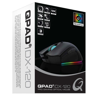 Ratón Gaming QPad 12.000DPI PF Gaming Mouse