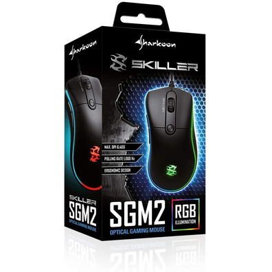 Mouse Gaming Sharkoon Skiller SGM2 Noir
