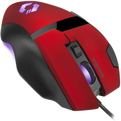 Ratón Gaming Speedlink Vades 4800 DPI Óptico Red