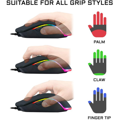 La Souris De Jeu Le G-Lab Kult Prométhium Noir