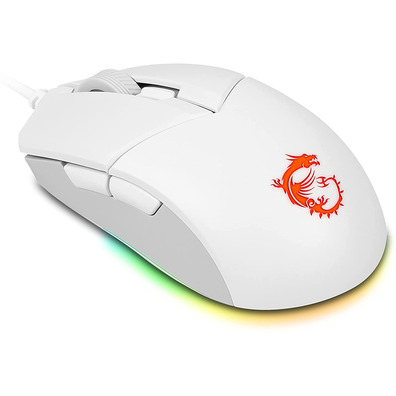 Ratón MSI Clutch GM11 Blanc