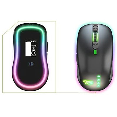 Mouse optique garder dehors X9CH jeu noir