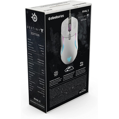 Ratón Steelseries Rival 5 Destiny 2 Edition 18000 DPI