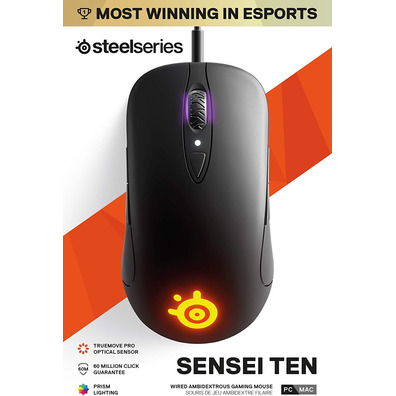 Ratón Steelseries Sensei Ten 18000 DPI