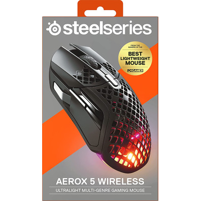 Aérox sans fil de Ratón Steelseries 5