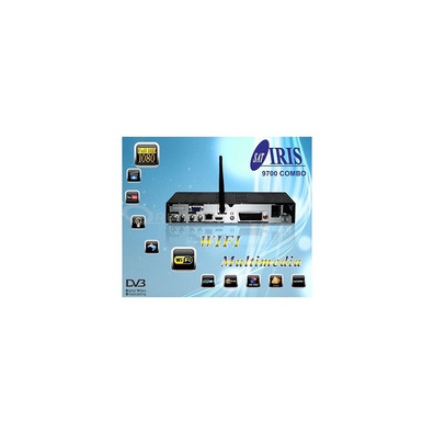 Iris 9700hd Récepteur de satellite Combo