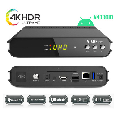 Récepteur Satellite Viark DRS 4K (Android)