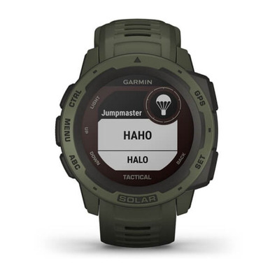 Sport Watch Garmin Instinct Solar Tactical Military Green