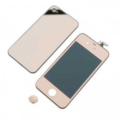 Réparation Full Conversion Kit for iPhone 4 Silver
