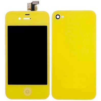 Réparation Full Conversion Kit for iPhone 4 Yellow