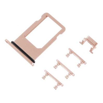 Plateau pour Cartes SIM + Boutons Latéraux - iPhone 8 Plus Or