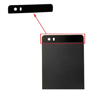 vitre supérieure de l'arrière du Huawei P8 Lite Noire