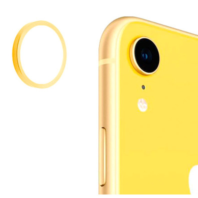 Couvercle de la Caméra Arrière - iPhone XR Jaune