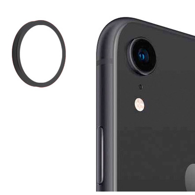 Couvercle de la Caméra Arrière - iPhone XR Noire