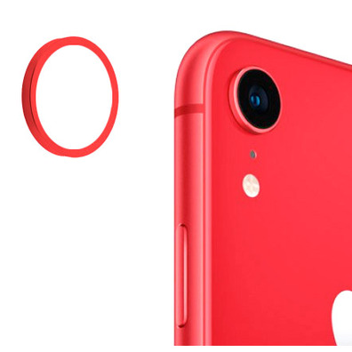 Couvercle de la Caméra Arrière - iPhone XR Rouge
