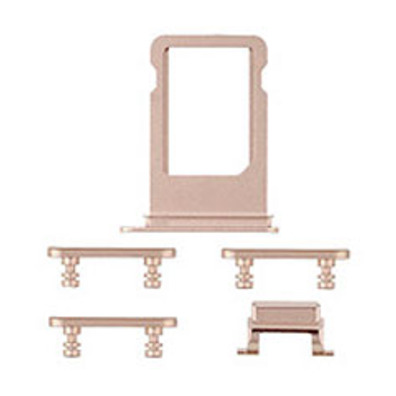 Plateau pour Cartes SIM + Boutons Latéraux - iPhone 8 Or