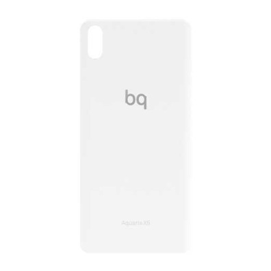Back Cover with serial BQ Aquaris X5 Silver