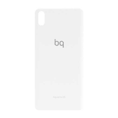 Back Cover with serial BQ Aquaris X5 Silver