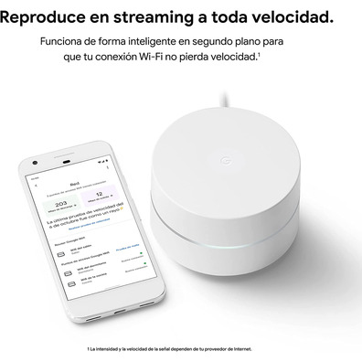 Router Inalámbrico Google WiFi 3-PK 2,4GHz/5GHz 3 unidades