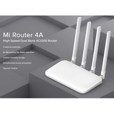 Routeur sans fil Xiaomi IM Router 4A Gigabit Blanco
