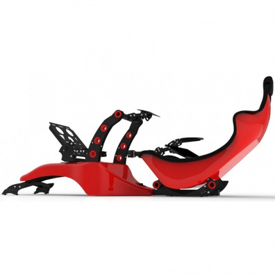 rSeat RS Formula Argenté/Rouge