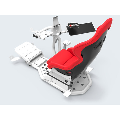 rSeat RS1 Rouge/Blanc