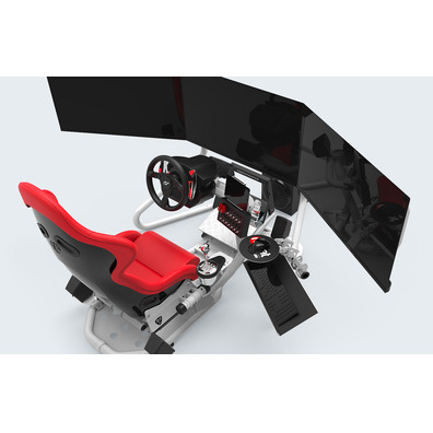 rSeat RS1 Rouge/Blanc