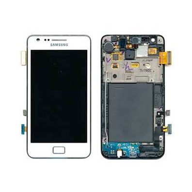 Full Front pour Samsung Galaxy S II I9100 Blanc
