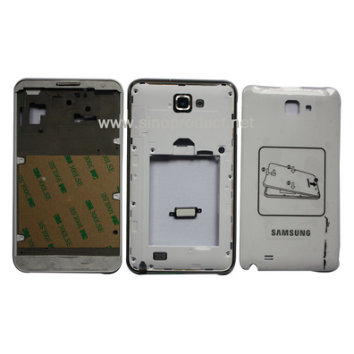 Boîtier complète pour Samsung Galaxy Note i9220 Blanche