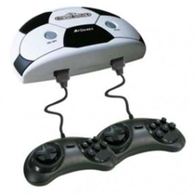 Console Megadrive + Sensible Soccer + 2 manettes + 10 jeux