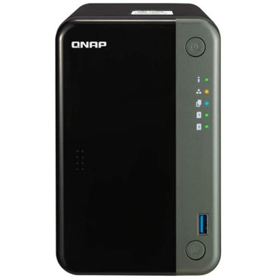 Servidor NAS QNAP Desktop 2BAY NAS 4Go RAM 2,5Gbe