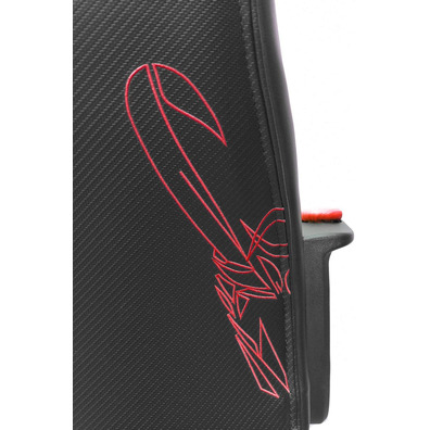 Chaise Gamer Woxter Stinger Station Étranger Noir-Rouge