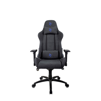 Silla Gaming Arozzi Verona Signature Soft Fabric-Logo bleu