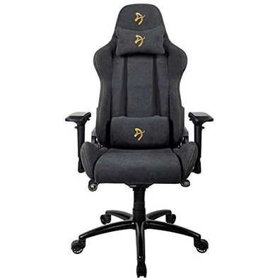 Silla Gaming Arozzi Verona Signature Soft Fabric-Logo Gold