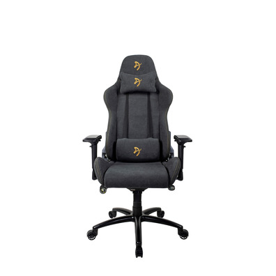 Silla Gaming Arozzi Verona Signature Soft Fabric-Logo Gold