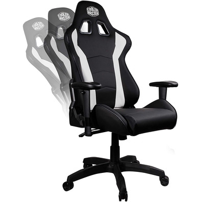 Silla Gaming Cooler Master Caliber R1 Negro / Blanco