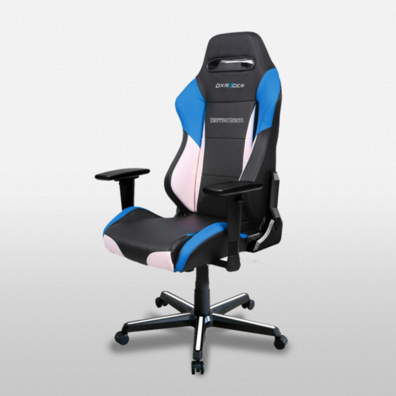 Président de Jeu, DXRacer Série D OH/DM61/OEN Noir-Bleu-Blanc