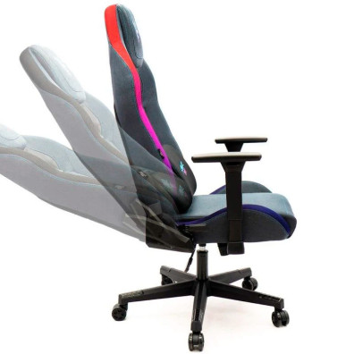 Woxter Stinger Station Lite LED Chaise de jeu (or et argent)