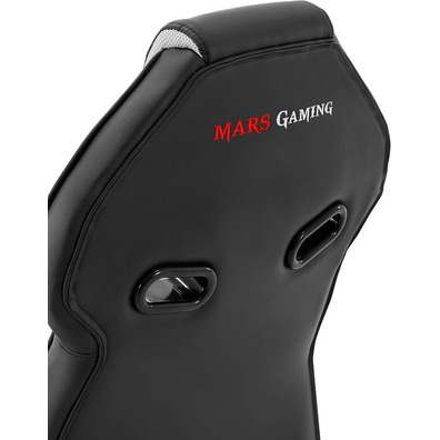 Silla Gaming Mars Gaming MGC118 Negro / Blanco