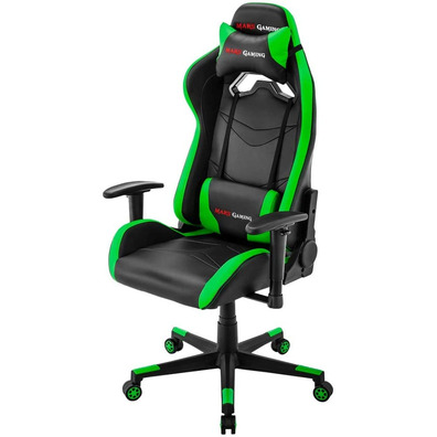 Silla Gaming Mars Gaming MGC3BG Verde / Negra