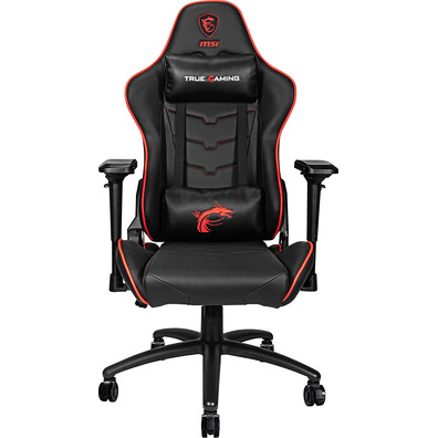 Silla Gaming MSI MAG CH120X Negro / Rojo